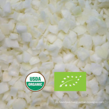Nop EU Certified IQF Frozen Organic Vegetables Onion Dice, Slice, Whole From China